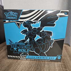 Pokemon TCG Black Bolt Elite Trainer Box Booster English 2025 - Image 1