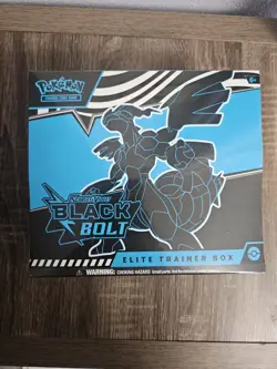 Pokemon TCG Black Bolt Elite Trainer Box Booster English 2025 - Image 2