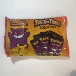 3x Pokemon TCG Trick or Trade Booster Bundle Mini Packs English 2022, 2023, 2024 - Image 3