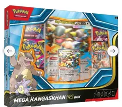 Pokemon TCG Mega Kangaskhan EX Box 1 Box 5 Cards Booster Promo English - Image 1