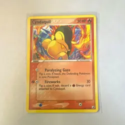 EX Unseen Forces Pokemon TCG 2-Card Lot Cyndaquil 54/115 & Quilava 45/115 - Image 1