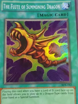 The Flute of Summoning Dragon SDK-042 Starter Deck: Kaiba Unlimited|Unlimited... - Image 2