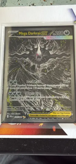 Mega Darkrai EX 116/084 Dark Explorers Full Art Holo Ultra Rare Pokemon TCG - Image 1