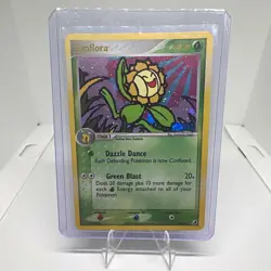 Pokemon TCG Sunflora 16/115 EX Unseen Forces Reverse Holo Rare 70 HP EN 2005 - Image 1