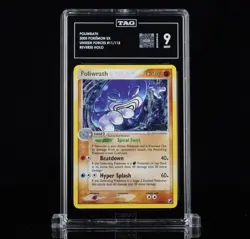 Poliwrath [TAG 9] MINT 11/115 Unseen Forces REVERSE HOLO STAMPED Pokemon TCG - Image 1