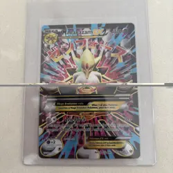 Pokemon TCG M Alakazam EX 118/124 Fates Collide Full Art Holo Ultra Rare - Image 2