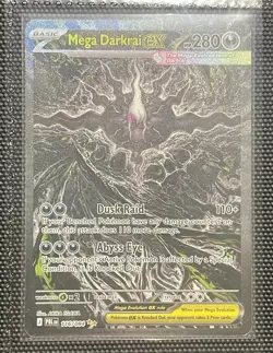 Mega Darkrai EX Holo 116/084 Rare EX Pokemon TCG Card English - Image 1