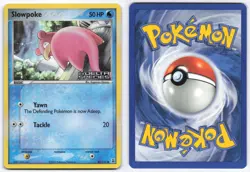 Slowpoke 83/113 Delta Species Reverse Holo Common Pokemon Card Stamped LP - Image 3