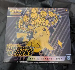 Pokemon TCG Surging Sparks Elite Trainer Box New Sealed ETB - Image 1