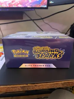 Pokemon TCG Surging Sparks Elite Trainer Box ETB NEW SEALED - Image 5