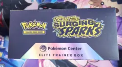 Pokemon TCG: Surging Sparks Pokemon Center ETB - Elite Trainer Box New & Sealed - Image 2