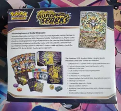 Pokemon TCG: Surging Sparks Pokemon Center ETB - Elite Trainer Box New & Sealed - Image 3