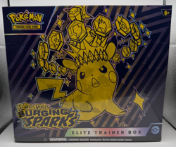 Pokemon TCG Scarlet & Violet Surging Sparks ETB Elite Trainer Box New Sealed - Image 1