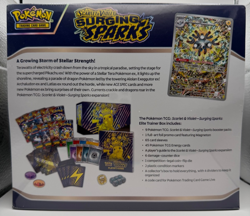 Pokemon TCG Scarlet & Violet Surging Sparks ETB Elite Trainer Box New Sealed - Image 2