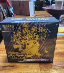 Pokemon TCG: Surging Sparks Elite Trainer Box (ETB) ***NEW FACTORY SEALED*** - Image 1