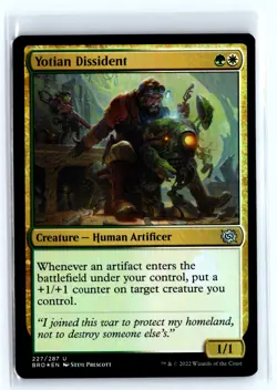 FOIL Yotian Dissident The Brothers' War - MTG Magic the Gathering Card - Image 1