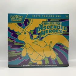 ($30 OFF) Pokemon TCG: ME2.5 Ascended Heroes - Elite Trainer Box ETB - Image 1