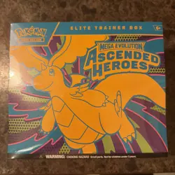 Pokemon TCG Mega Evolution: Ascended Heroes Elite Trainer Box – New Sealed - Image 1