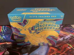 Pokemon TCG Ascended Heroes Elite Trainer Box ETB ✅ Small Tear In Seal - Image 1