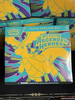 Pokemon TCG - Ascended Heroes ETB Elite Trainer Box - Slight damage to corner ✅ - Image 3