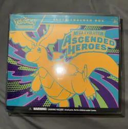 Pokemon TCG Mega Evolution—Ascended Heroes Elite Trainer Box w/ Protector - Image 1