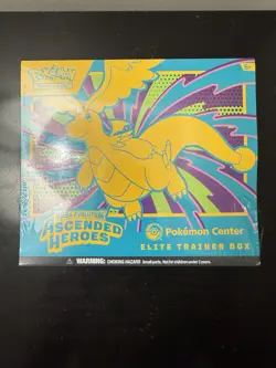 Ascended Heroes Pokemon Center Elite Trainer Box Factory Sealed - Damaged - Image 1