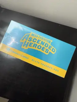 Ascended Heroes Pokemon Center Elite Trainer Box Factory Sealed - Damaged - Image 4