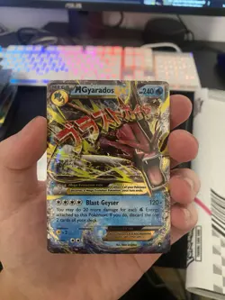 Mega Gyarados EX - 27/122 - Pokemon Breakpoint XY Ultra Rare Card LP - Image 1