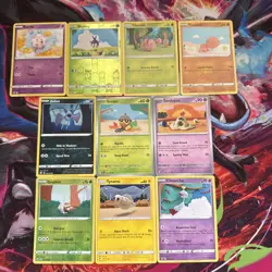 Pokemon TCG Asako Ito Illustrator Art Bundle X10 Unique English Cards 2 RH - Image 1