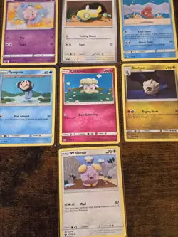 Pokemon TCG Bundle of 7 Asako Ito Illustration Cards Various Sets - Image 1