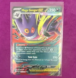 Pokemon TCG Mega Gengar ex 056/094 Phantasmal Flames Holo English - Image 1
