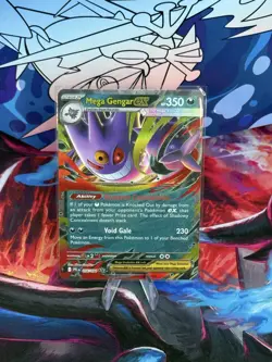 Pokemon TCG Mega Gengar ex 056/094 | Phantasmal Flames | NM | - Image 1