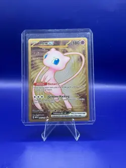 Mew ex NM Metal Promo Card 205/165 Ultra Premium Collection UPC Pokemon 151 NM - Image 1