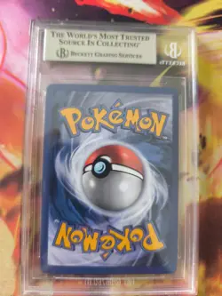 Pokemon Karte Card Glumanda Charmander Base Set 1. Edition Deutsch Beckett BGS 9 - Image 5