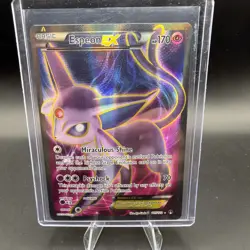 Espeon EX 117/122 Ultra Rare Full Art Holo XY Breakpoint 2016 Pokemon Card Nm - Image 1