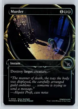 FOIL Murder 300 Murders at Karlov Manor - MTG Magic the Gathering Card - Image 1