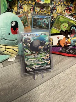 Pokemon TCG English Bouffalant EX Sir 170/086 White Flare Card NM/M Condition - Image 1