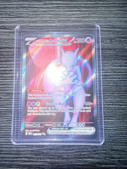 Pokemon TCG Team Rocket's Mewtwo EX 213/182 Destined Rivals SV10 - Image 1