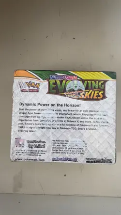 factory-sealed Pokemon TCG Sword & Shield: Evolving Skies Booster Box (36 Pack) - Image 4