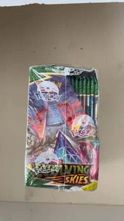 factory-sealed Pokemon TCG Sword & Shield: Evolving Skies Booster Box (36 Pack) - Image 5
