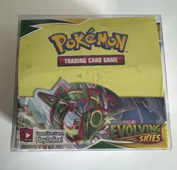 Pokemon TCG Evolving Skies Booster Box - No Seal (36 Packs) - Image 1