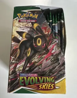 Pokemon TCG Evolving Skies Booster Box - No Seal (36 Packs) - Image 5
