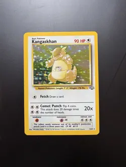 1999 Pokemon Jungle Kangaskhan Holo #5/64 Raw NM WOTC PSA 8 Contender - Image 1