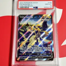Zeraora V 166/198 PSA 10 Chilling Reign Full Art Alt Art Pokemon TCG GEM MINT ✅ - Image 1