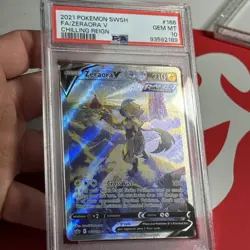 Zeraora V 166/198 PSA 10 Chilling Reign Full Art Alt Art Pokemon TCG GEM MINT ✅ - Image 2