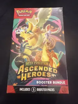 Pokemon TCG- Mega Evolution Ascended Heroes Booster Bundles SEALED - Image 1