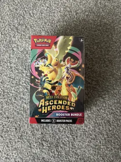 Pokemon TCG Ascended Heroes Booster Bundle 6 Packs English Factory Sealed - Image 1