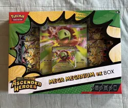 👊 Ascended Heroes - Mega Meganium ex Box - Promo - Pokemon TCG (New/Sealed) - Image 1