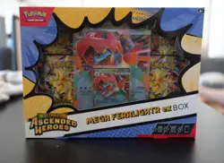 Pokemon TCG Mega Evolution—Ascended Heroes Mega Feraligatr EX Box 2016 EN - Image 1
