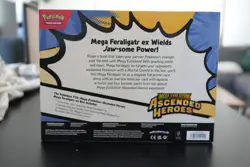 Pokemon TCG Mega Evolution—Ascended Heroes Mega Feraligatr EX Box 2016 EN - Image 2